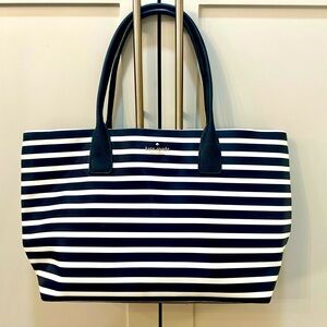 Kate 🩶 Spade Striped Tote